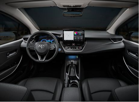Interior Toyota Corolla - Volante y tablero